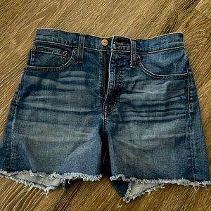 J. Crew lightly worn cut off shorts